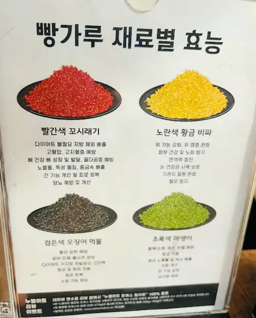 천연 재료 빵가루 효능 안내