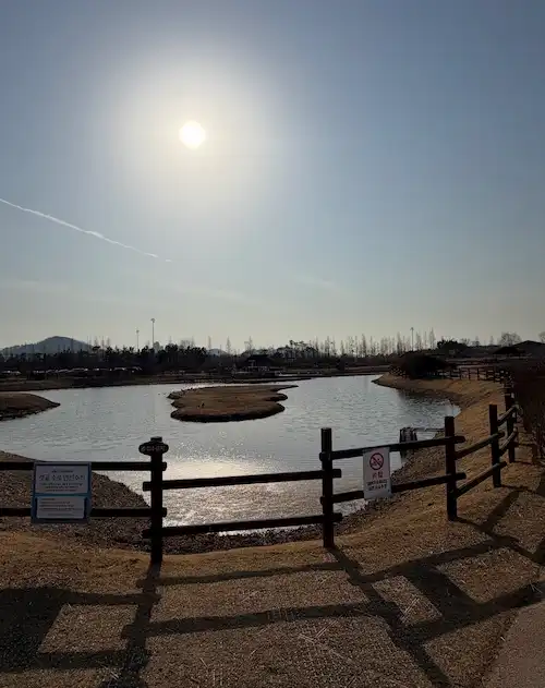 시흥 갯골생태공원 전경 모습
