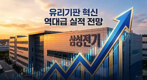 삼성전기 주가 상승과 AI 반도체 수혜 기대 이미지