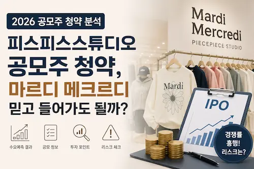  피스피스스튜디오 공모주 청약 분석 대표이미지